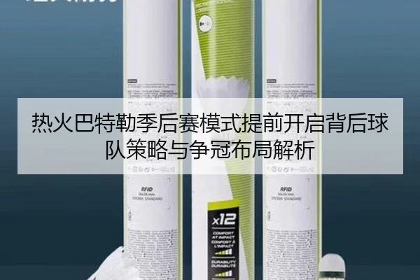 热火巴特勒季后赛模式提前开启背后球队策略与争冠布局解析