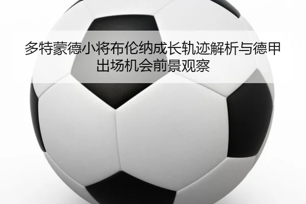 多特蒙德小将布伦纳成长轨迹解析与德甲出场机会前景观察